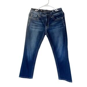 MISSME BOYFRIEND CAPRI SIZE 27 98% COTTON